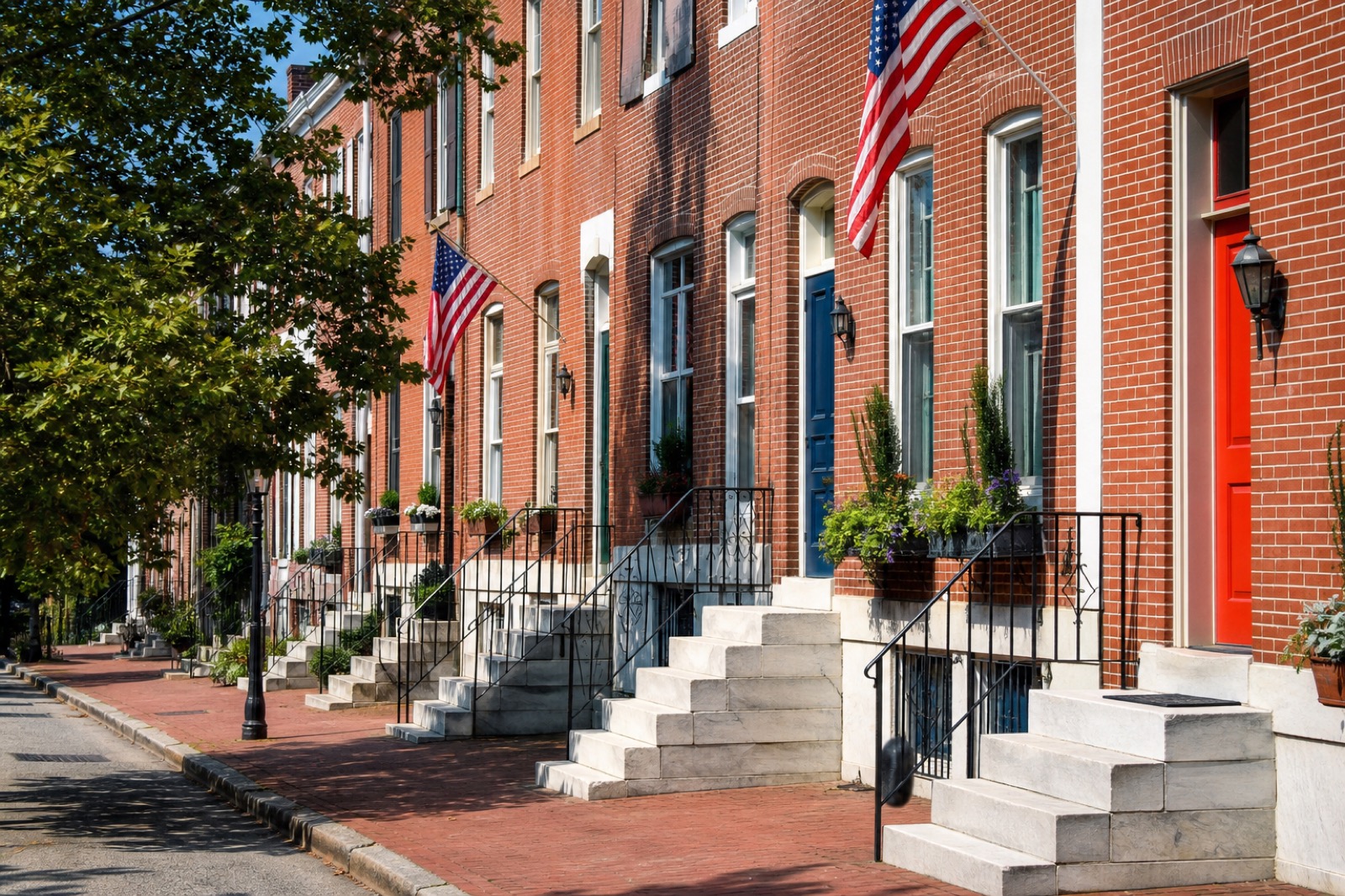 Baltimore City rowhome residential electrical service area — RCH Electric